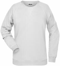 James & Nicholson (Daiber) Női kapucni nélküli biopamut felső 8021 - Fehér | 3XL (1-8021-1782735)