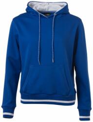 James & Nicholson (Daiber) Club női kapucnis felső JN777 - Királykék / fehér | 2XL (1-JN777-1767533)