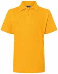 James & Nicholson (Daiber) Gyerek galléros póló JN070k - Aranysárga | 2XL (1-JN070K-97927)