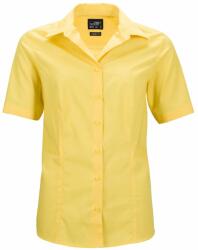 James & Nicholson (Daiber) Női rövidujjú ing JN643 - Sárga | XXXL (1-JN643-1748483)