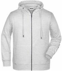 James & Nicholson (Daiber) Férfi cizpáros biopamut felső 8026 - Gémszürke | 5XL (1-8026-1783033)