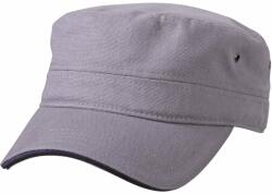 Myrtle Beach (Daiber) Katonai sandwich sapka MB6555 - Sötétszürke / sötétkék | unisex (MB6555-164224)