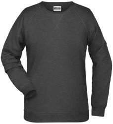 Daiber Hanorac de damă fără glugă din bumbac bio 8021 - Negru prespălat | 3XL (8021-1783920)
