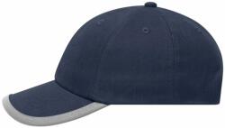 Myrtle Beach Șapcă pentru copii cu dungi reflectorizante MB6193 - Albastru închis | uni copii (MB6193-21918)