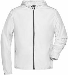 Daiber Geacă ușoară sport pentru bărbați JN534 - Albă | XL (JN534-1793661)