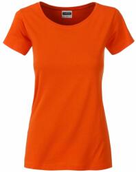 Daiber Tricou clasic de damă din bumbac organic 8007 - Închisă oranj | 2XL (8007-1772779)