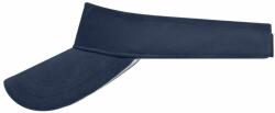 Daiber Șapcă vizor Sunvisor MB6123 - Albastru închis / albă | uni (MB6123-53357)