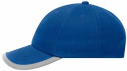 Myrtle Beach Șapcă pentru copii cu dungi reflectorizante MB6193 - Albastru regal | uni copii (MB6193-20990)