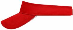 Daiber Șapcă vizor Sunvisor MB6123 - Roșie / albă | uni (MB6123-53366)