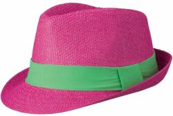 Myrtle Beach Pălărie de vară MB6564 - Fucsia / limo | S/M (MB6564-1701520)