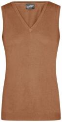 Daiber Pulover fără mâneci pentru femei JN656 - Camel | 2XL (JN656-1710747)