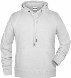 Daiber Hanorac pentru bărbați cu glugă din bumbac bio 8024 - Cenușă | 4XL (8024-1782960)