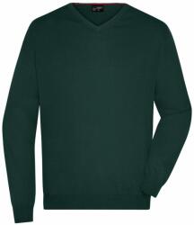 Daiber Pulover de bumbac pentru bărbați JN659 - Verde de pădure | S (JN659-1709549)