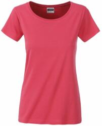 Daiber Tricou clasic de damă din bumbac organic 8007 - Zmeură | 2XL (8007-1772795)