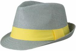 Myrtle Beach Pălărie de vară MB6564 - Deschisă gri / galbenă | L/XL (MB6564-1700323)