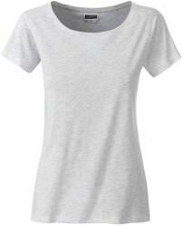 Daiber Tricou clasic de damă din bumbac organic 8007 - Cenușă | M (8007-1754697)