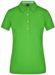 Daiber Tricou polo elegant pentru femei JN969 - Limo verde / limo verde / albă | S (JN969-1714349)