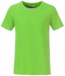 Daiber Tricou clasic pentru băieți din bumbac organic 8008B - Limo verde | L (8008B-1755046)