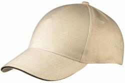 Daiber Șapcă cu 5 panele MB035 - Naturală / albastru închis (MB035-3156)