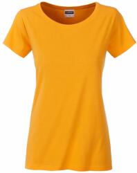 Daiber Tricou clasic de damă din bumbac organic 8007 - Aurie galbenă | 2XL (8007-1772781)