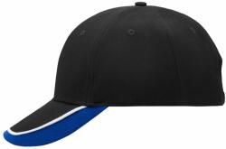Daiber Șapcă promoțională MB049 - Neagră / albă / albastru regal | uni (MB049-40273)