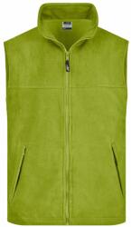 James & Nicholson Vesta fleece de bărbați JN045 - Limo verde | XL (1-JN045-101596)
