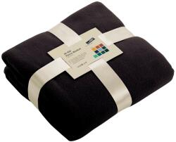 Daiber Pătură din fleece 130x170 cm JN950 - Neagră | 130 x 170 cm (JN950-101796) Patura