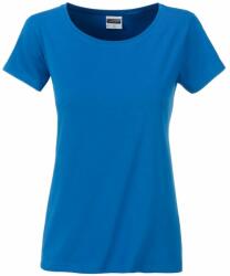 Daiber Tricou clasic de damă din bumbac organic 8007 - Cobalt | XS (8007-1754715)