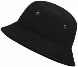 Myrtle Beach Pălărie pentru copii MB013 - Neagră / neagră | 54 cm (MB013-90537)