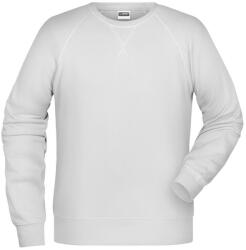 Daiber Hanorac pentru bărbați fără glugă din bumbac bio 8022 - Albă | 4XL (8022-1782794)