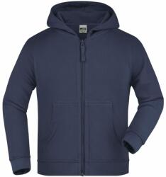Daiber Hanorac pentru copii cu fermoar și glugă JN059k - Albastru închis | 2XL (JN059K-79413)