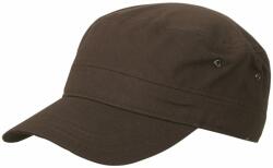 Daiber Șapcă militară Military MB095 - Închisă maro | uni (MB095-86665)