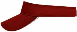 Daiber Șapcă vizor Sunvisor MB6123 - Vin / albă | uni (MB6123-53367)