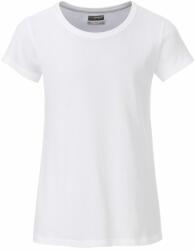 Daiber Tricou clasic de fată din bumbac organic 8007G - Albă | L (8007G-1754980)