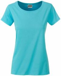Daiber Tricou clasic de damă din bumbac organic 8007 - Pacific | 2XL (8007-1772792)