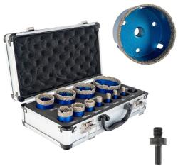 Pro-Tech TOOLS Gyémánt koronafúró készlet 6-68mm 12db Pro-Tech TOOLS 15592 (15592)