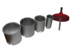 MAR-POL Wolfrám fúrókorona készlet 4db M22580 (M22580)