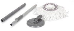 Lisa Mop rotativ Lisa ZLN4650 cu cap si coada din aluminiu - microfibra premium pentru curatenie eficienta (ZLN4650)
