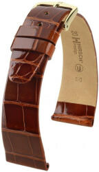 Hirsch Curea maro din piele Hirsch Prestige M 02207170-1 (Piele de aligator) Hirsch Selection 12 mm