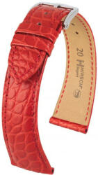 Hirsch Curea roșie din piele Hirsch Regent L 04107029-2 (Piele de aligator) Hirsch Selection 20 mm
