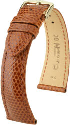 Hirsch Curea maro din piele Hirsch London M 04366170-1 (Piele de șopârlă) Hirsch selection 14 mm