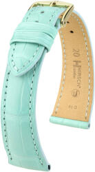 Hirsch Curea albastră din piele Hirsch London L 04307081-1 (Piele de aligator) Hirsch selection 19 mm