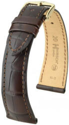 Hirsch Curea maro din piele Hirsch London L 04307017-1 (Piele de aligator) Hirsch Selection 22 mm (spona 20mm)