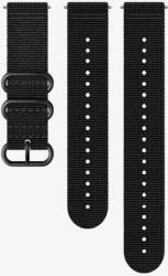 Suunto Curea din material textil pentru ceas Suunto Spartan Sport, Spartan Sport Wrist HR/Baro și Suunto 9 Black/Black M+L 24mm