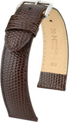 Hirsch Curea maro închis din piele Hirsch Rainbow L 12322610-2 (Piele de vițel) 22 mm