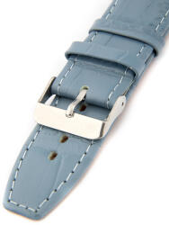 Mavex Curea albastră din piele pentru ceas damă W-309-J 40 mm