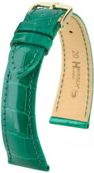Hirsch Curea verde din piele Hirsch London L 04207040-1 (Piele de aligator) Hirsch Selection 19 mm