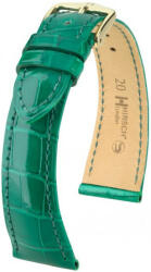 Hirsch Curea verde din piele Hirsch London M 04207140-1 (Piele de aligator) Hirsch Selection 18 mm