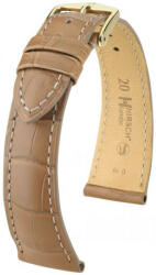 Hirsch Curea bej din piele Hirsch London L 04207099-1 (Piele de aligator) Hirsch Selection 18 mm