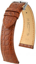Hirsch Curea maro din piele Hirsch Regent M 04107179-2 (Piele de aligator) Hirsch Selection 18 mm